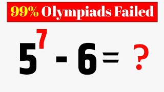 99 Olympiads Failed 🔥 Viral Olympiad Questions  Jk Campus [upl. by Peatroy]