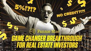 Fannie Mae Game Changer Breakthrough for Real Estate investing [upl. by Ayek]