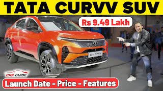 2024 Tata CURVV SUV Launch Date  Price in India  Safety  Review  🔥 Hyundai Creta amp Seltos Rival [upl. by Alena]