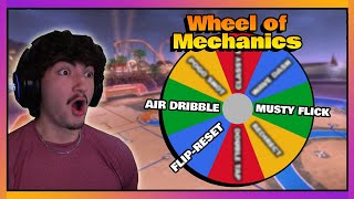 Spinning the Wheel of Rocket League Mechanics Can I Win with JUST ONE [upl. by Noral]