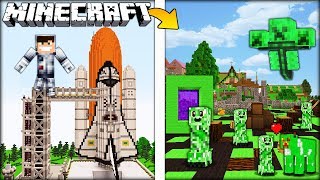 PLANETA CREEPERÓW W MINECRAFT  MINECRAFT KOSMOS [upl. by Marteena462]