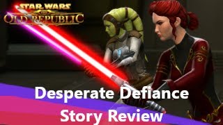 SWTOR Update 75 Desperate Defiance Story Review [upl. by Kant687]