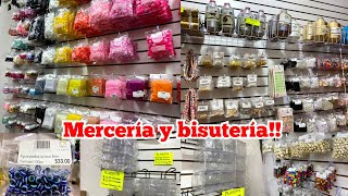 😱INSUMOS PARA BISUTERÍA 😱 quotArtículos de Merceríaquot 💸 SUPER ECONOMICOS [upl. by Waldos]