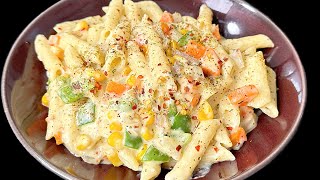 होटल जैसा वाइट सॉस पास्ता कैसे बनाये  White sauce Paste Recipe  Kabitaskitchen Live Cooking [upl. by Rasure]