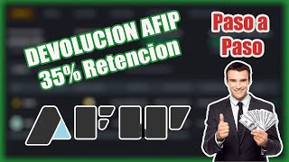 Recupera tu dinero Cómo solicitar la devolución del 35 de Percepciones AFIP  Paso a Paso [upl. by Brest]