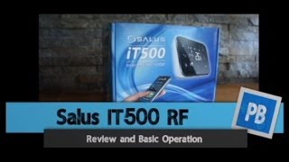 Salus IT500 Internet Thermostat Review amp Basics [upl. by Ikcin]