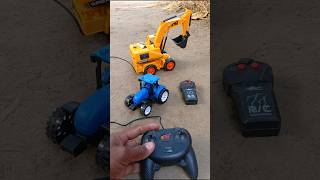 Rc Jcb Aur Rc Tractor [upl. by Siuqram]