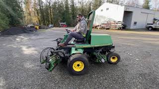 John Deere 3235 Fairway Mower [upl. by Archer]