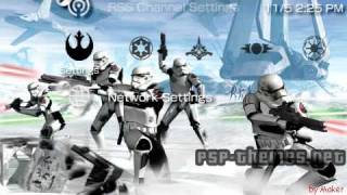 PSP Theme Star Wars Symbols 10 PSPThemesNET [upl. by Ceciley]