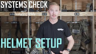 Noisefighters Systems Check Bradys Helmet Setup [upl. by Nivrehs]