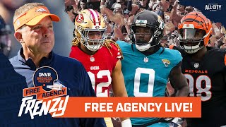 Denver Broncos NFL free agency live  DNVR Broncos Podcast [upl. by Nirrak625]