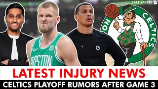 Kristaps Porzingis PLAYING In Game 4 Of NBA Finals Per Shams LATEST Celtics Injury News [upl. by Nolyarg65]