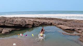 Piscinas naturales de Guasacate Tola Rivas [upl. by Drawde]