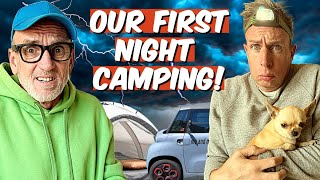 CAMPING Trip Is Hit By Massive STORM On French Riviera 🇫🇷⛺️⛈️ [upl. by Brott]