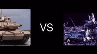 Could a single M1A2 Abrams Tank defeat 10 T800 Terminators [upl. by Judy]