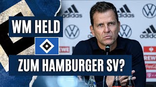 HSV NEWS Oliver Bierhoff zum Hamburger SV [upl. by Alarise435]