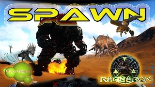 Ark Spawn Dinos RAGNAROK live [upl. by Gnirol684]