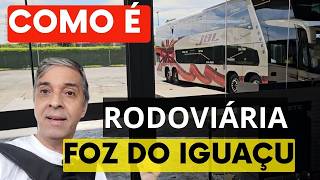 Como é a Rodoviária de Foz do Iguaçu [upl. by Ainimre]