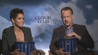 Deans TBT Interview Halle Berry and Tom Hanks Garretts Popcorn moment [upl. by Iramat]