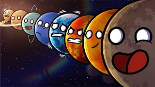 Planets ko Apna Orbit Wapis Chahiye  What if the planets were ordered by SIZE  Part 2 [upl. by Akcirred]