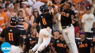 Tennessee vs Texas AampM 2024 Mens College World Series Finals Game 3 highlights [upl. by Pyszka]