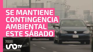 Se mantiene Contingencia Ambiental este sábado sigue quotdoble Hoy No Circulaquot [upl. by Jed]