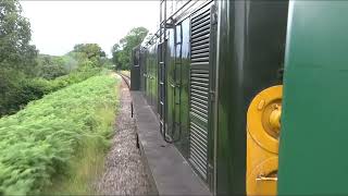 FULL RUN behind D8059 on the Mid Hants Railway  July 2024 [upl. by Avelin]