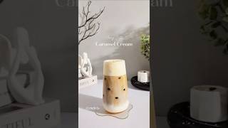 Honey Latte with Caramel Cream homecafe coffeerecipe coffeelover honey icedcoffee [upl. by Serene453]