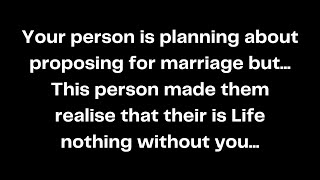 Your person is planning about proposing for marriage butThis person made them realize that [upl. by Foley]