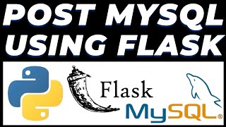 POST data in Mysql database using Flask and Postman tutorial  REST API [upl. by Amadus850]