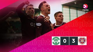 HIGHLIGHTS  Hibernian 03 Hearts  Derby delight goes to Neilsons men in Scottish Cup [upl. by Lory653]