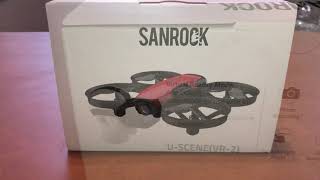 Sanrock U61W Drone  Unboxing and First Flight Courtesy of TDR Drones Ebikes and Scooters [upl. by Engapmahc]