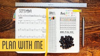 Minimal Bullet Journal Setup  My Back to Basics BuJo Spread [upl. by Frank939]