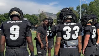 Set The Tone CU Fall Camp Gets Intense [upl. by Ardussi]