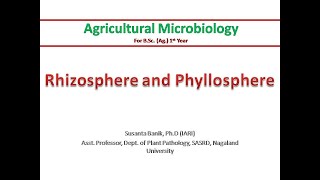 Rhizosphere and Phyllosphere  Introductory concepts and differences  Rhizoplane and Phylloplane [upl. by Saffier]