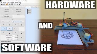 3D PRINTED ARDUINO MINI CNC PLOTTER [upl. by Esimaj]