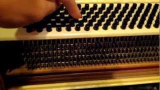 Accordion Bass Button Repair [upl. by Devina]