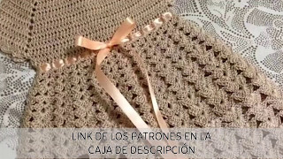 6 Vestidos para niña a crochet  patrones en la caja de descripción [upl. by Ahsehyt]