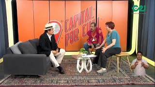 Entrevista sobre el nuevo espacio cultural en el Centro Histórico en el programa Capital por Cual [upl. by Eilitan693]