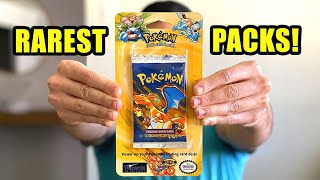 THE RAREST POKEMON CARDS OPENING 1st Edition Base Set Packs [upl. by Oshinski]