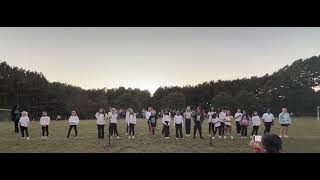 Yates Mill Elementary School Song Live at the soccer game 2024 By YMES Choir [upl. by Ninahs]