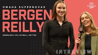 Nebraskas special connection to Volleyball  Bergen Reilly Interview [upl. by Aicek]