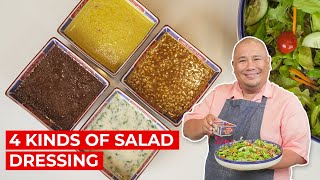 Salad Dressing 4ways  SIMPOL  CHEF TATUNG [upl. by Niletak]