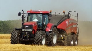 CaseIH Puma 225 CVX en de CaseIH LB434R Trekkerweb [upl. by Elyad]