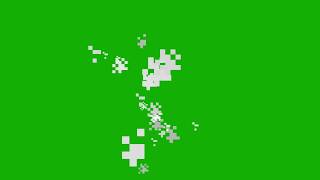 Minecraft death pixel effect green screen by vwmp4 [upl. by Arette]