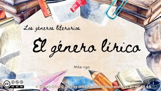 Género lírico [upl. by Chute554]