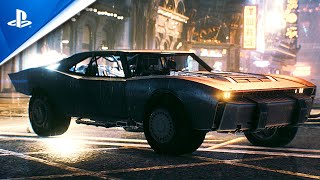 NEW Robert Pattinson Batman Batmobile Free Roam Gameplay MOD [upl. by Nylasoj]