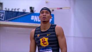 Michael Norman 4452 WR  2018 NCAA Indoor 400m Final [upl. by Lorianne787]