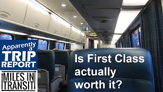 Amtrak Acela First Class  Apparently a Trip Report [upl. by Solim]