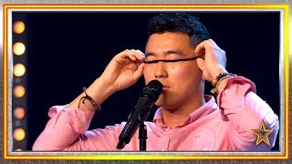 Este cómico coreano alucina a Paz Padilla con sus bromas  Audiciones 5  Got Talent España 2019 [upl. by Hagar]